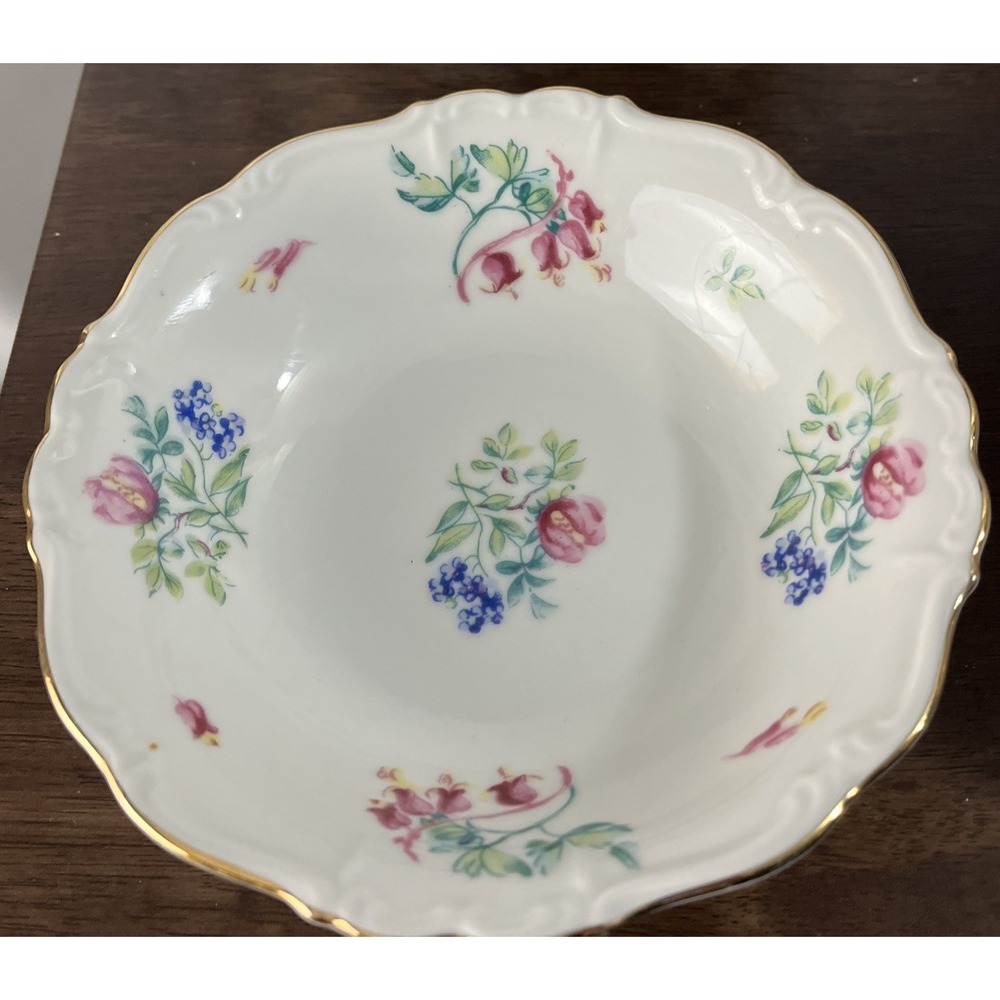 Set Of 6 Edelstein Maria Theresia Florabell Fruit/Desert Bowls Barvaria 5 In - Picture 2 of 14